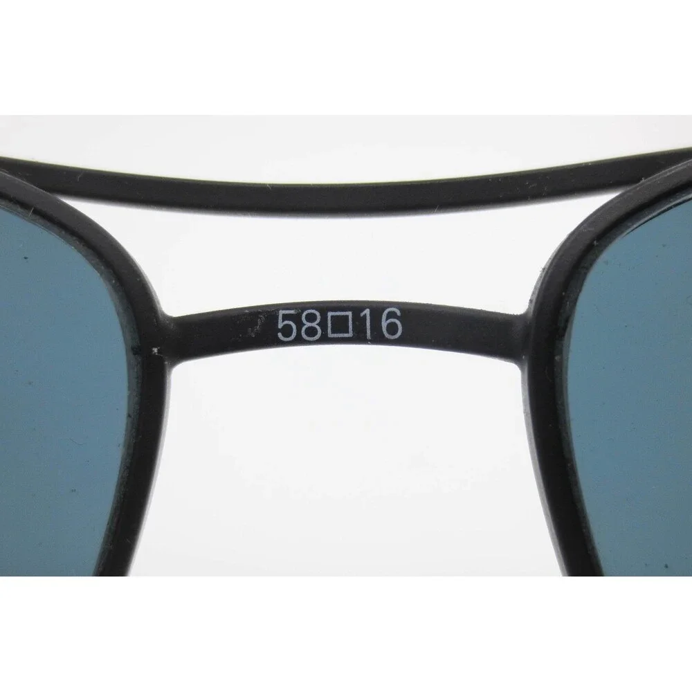 Kirkland Signature Shiraz 596187 Mens Black Navigator Sunglasses Italy 58-16-140